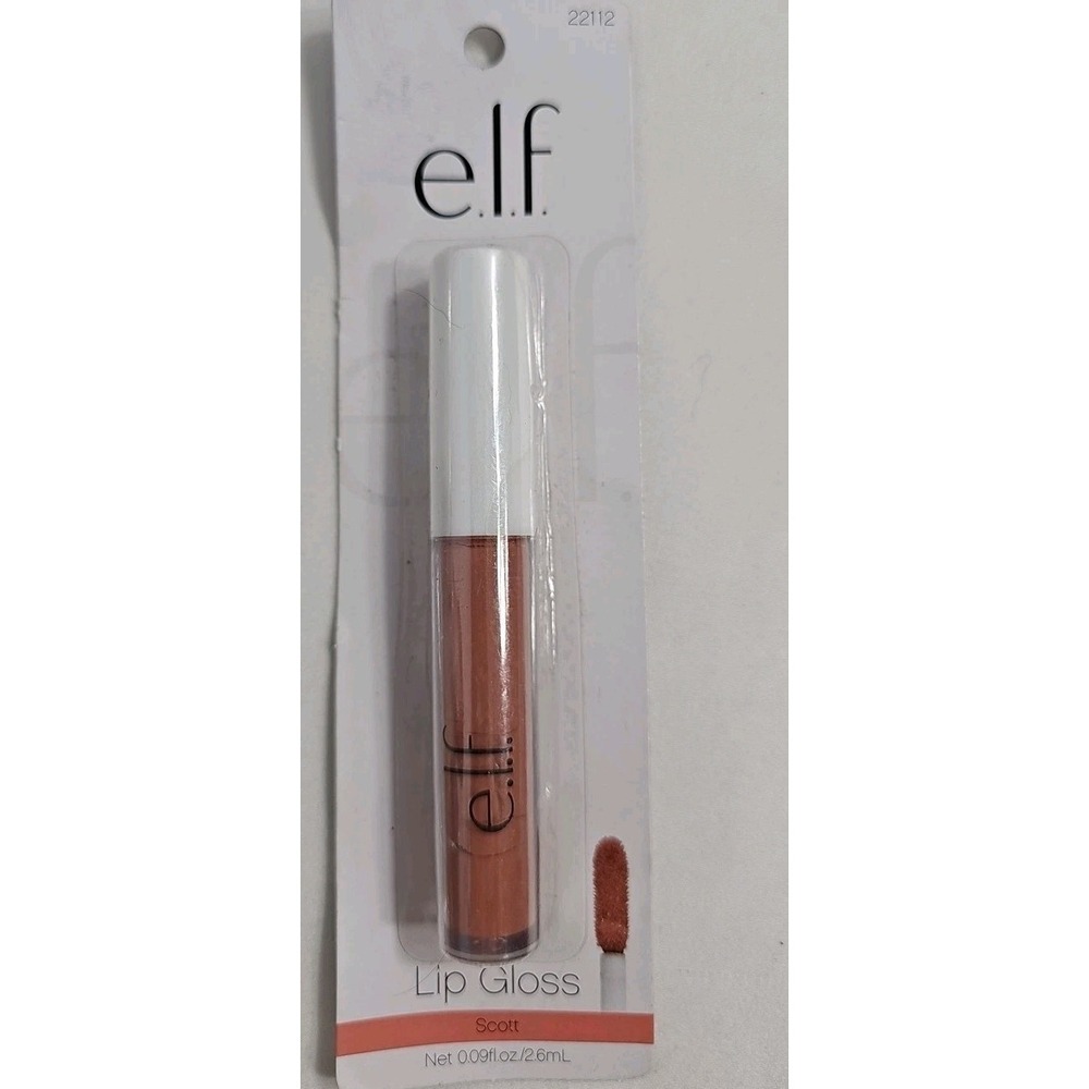 ELF Ex-Tra Lip Gloss 22112 Scott  Enriched‎ w/Extra Ingredients .09 oz NEW